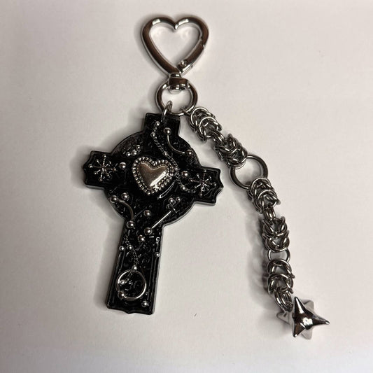 cross keychain