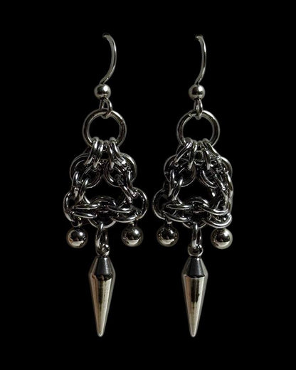 chainmail earrings