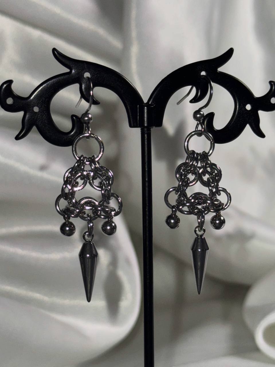 chainmail earrings