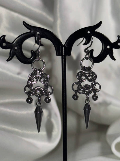 chainmail earrings