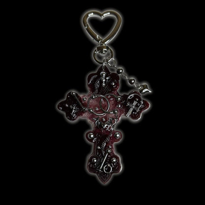 cross keychain