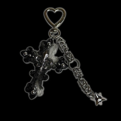 cross keychain