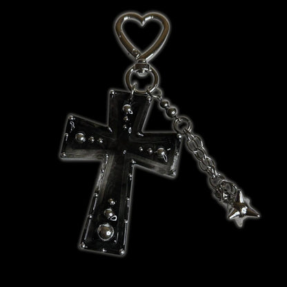 cross keychain