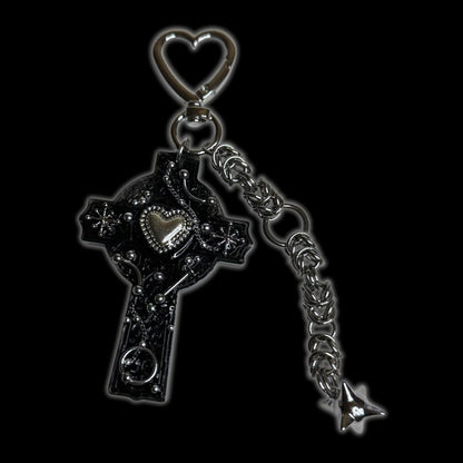 cross keychain