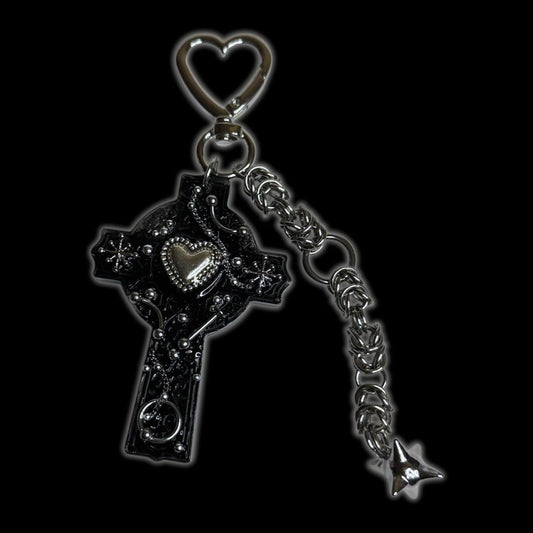 cross keychain