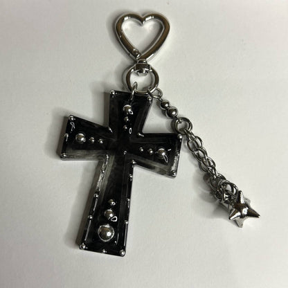 cross keychain