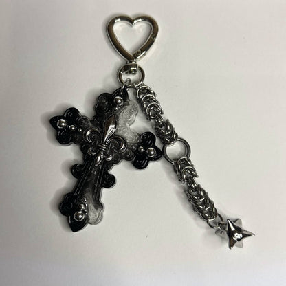 cross keychain