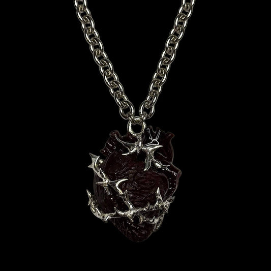 vampire heart pendant