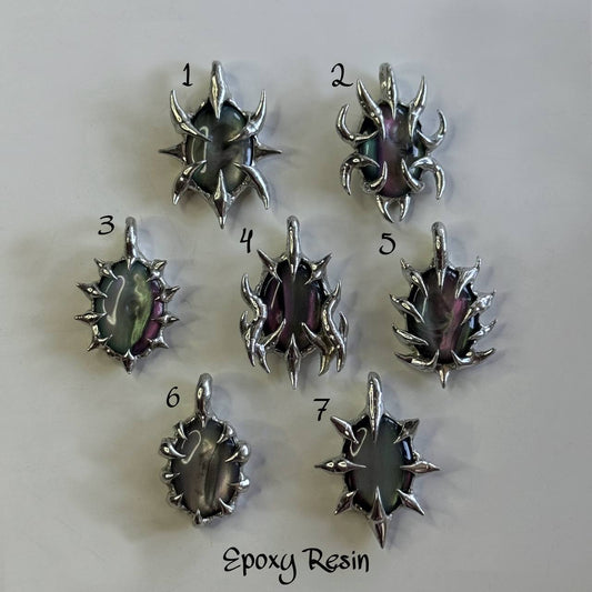 epoxy resin pendants